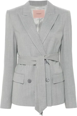 Twin-Set Belted blazer