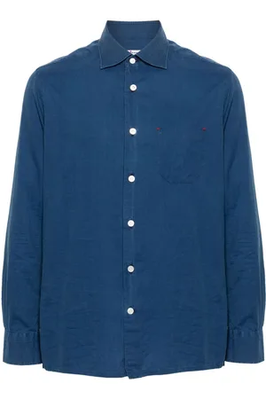 Kiton Twill cotton shirt