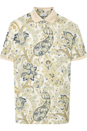 Etro Paisley-print polo shirt