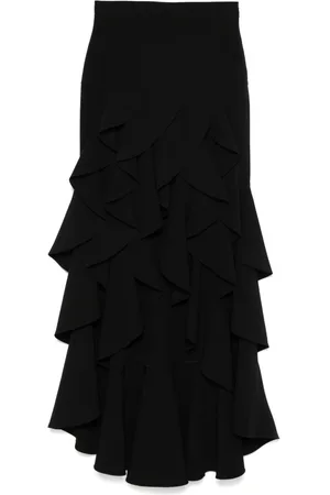 Moschino Ruffled midi skirt