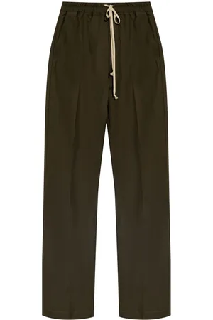 Rick Owens Floor length straight-legged trousers