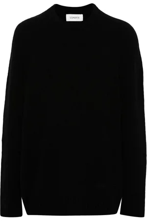 LANEUS Logo-embroidered sweater