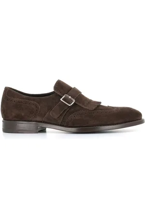 HENDERSON BARACCO Suede monk shoes