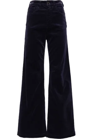 Emporio Armani High-rise corduroy palazzo pants