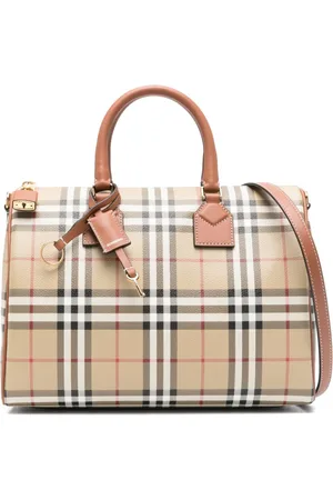 Burberry House check-pattern tote bag