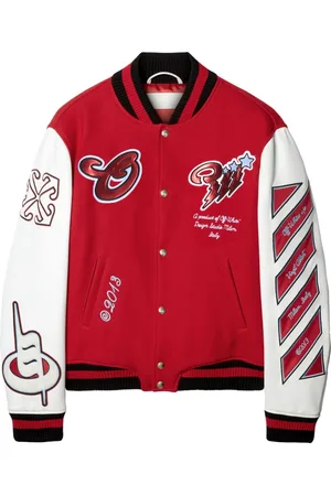 OFF-WHITE Patchwork bomber jacket