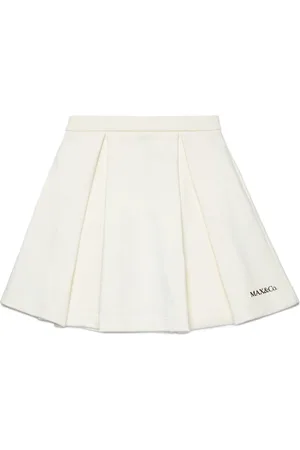 MAX&Co. Kids Logo-print cotton skirt