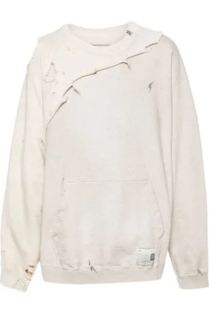 Maison Mihara Yasuhiro Distressed-effect sweatshirt