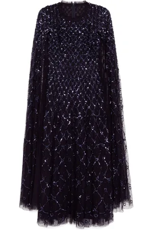 Needle & Thread Heart lattice ankle gown
