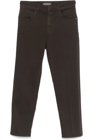 LORENA ANTONIAZZI Logo-patch jeans