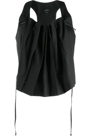 Jean Paul Gaultier Gathered vest style top