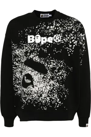 A Bathing Ape All-over graphic print sweatshirt