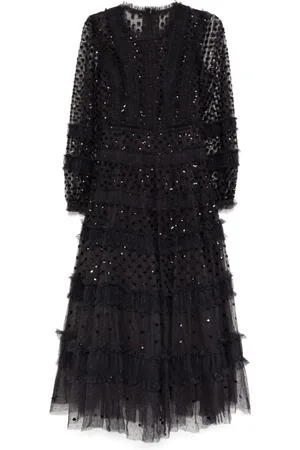 Needle & Thread Dot shimmer ankle gown
