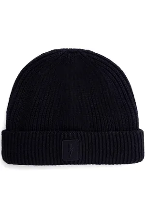 Neil Barrett Logo-appliqué beanie