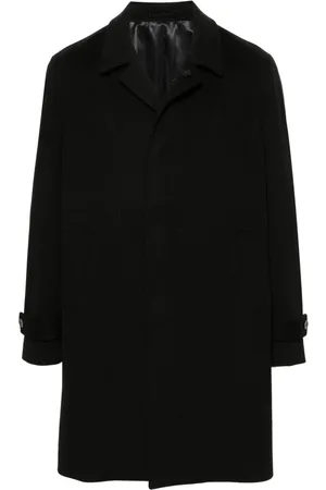 LARDINI Virgin-wool single-breasted coat