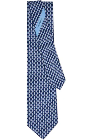 Salvatore Ferragamo Scooter print tie