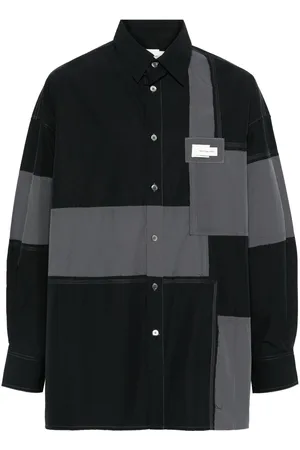 Feng Chen Wang Patchwork shirt