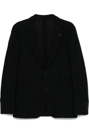 LARDINI Brooch-detail blazer