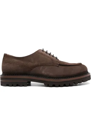 HENDERSON BARACCO Suede derby shoes