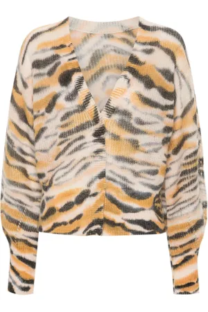 Twin-Set Tiger-print cardigan