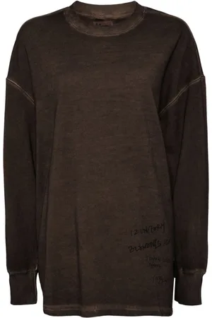 Izzue Handwriting long-sleeved T-shirt