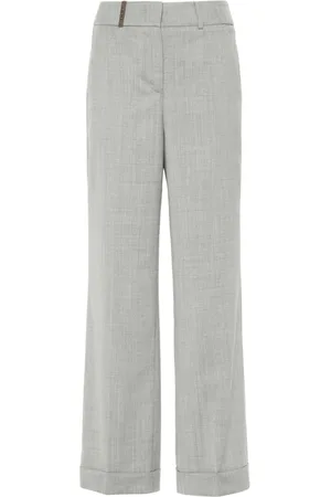 PESERICO SIGN Straight-leg trousers