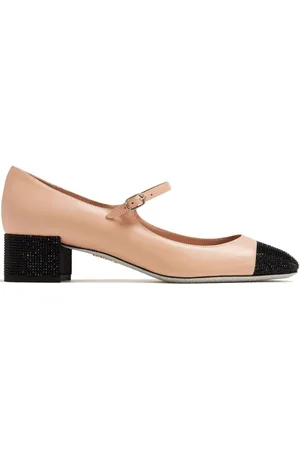 RENE CAOVILLA 45mm Kristen pumps