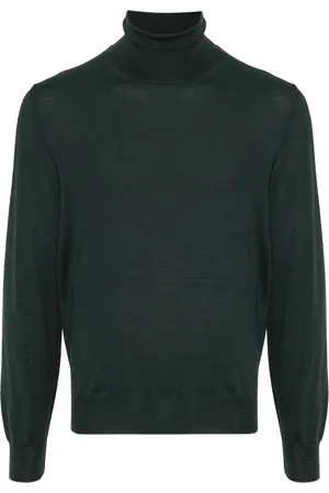 CANALI Roll-neck merino jumper