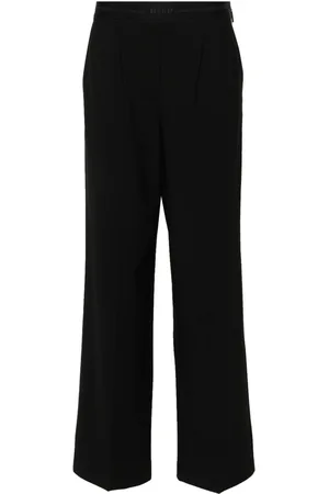 Msgm Logo-waistband tailored trousers