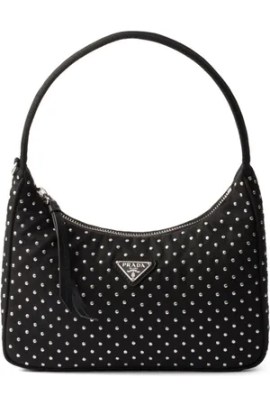 Prada Studded Re-Nylon mini bag