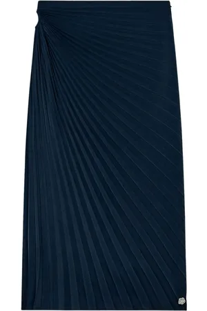 Kenzo Sunray-pleated midi skirt