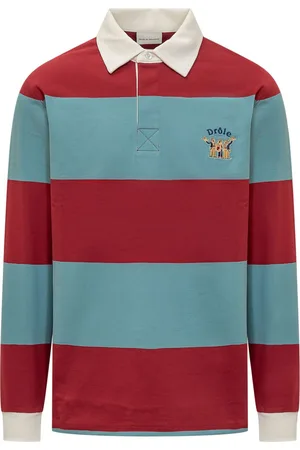 Drôle de Monsieur Le Bandes polo shirt
