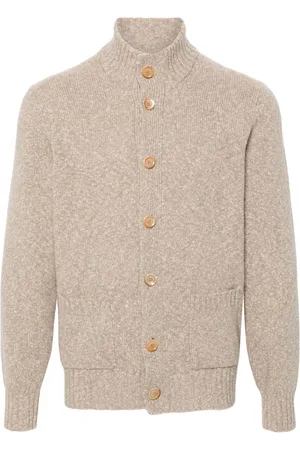Brunello Cucinelli Mélange-effect cardigan
