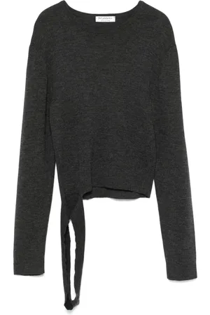 Saint Laurent 1990s cut out-detail sweater