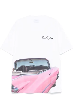 BLUE SKY INN Pink Car T-shirt