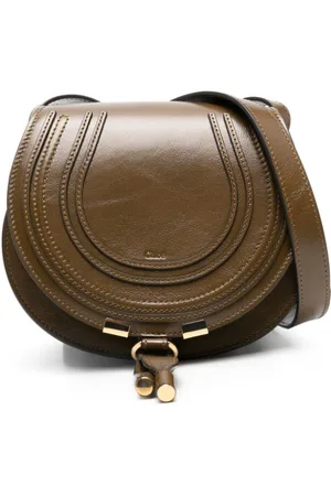 Chloé Small Marcie leather saddle bag