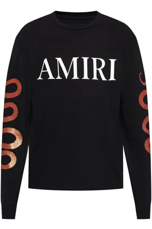 AMIRI Logo-print long-sleeve T-shirt