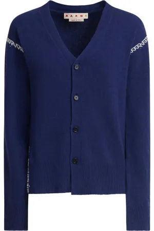 Marni Whipstitch-trim cardigan