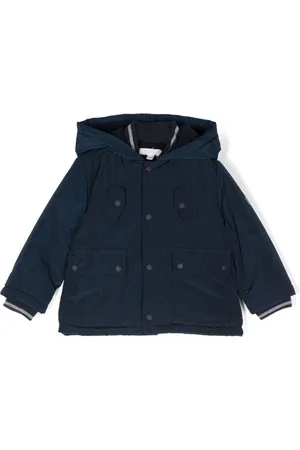 PATACHOU Logo-embroidered coat