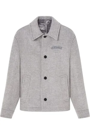 VERSACE Wool-blend blouson jacket