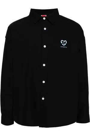 Ground Zero Logo-print cotton shirt