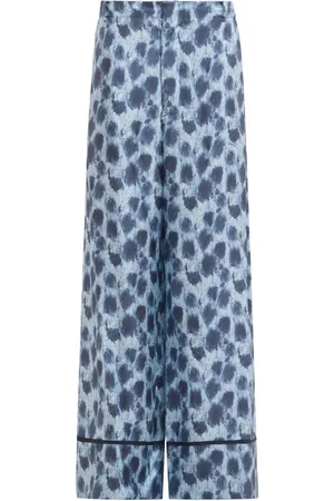 Marni Silk wide-leg trousers