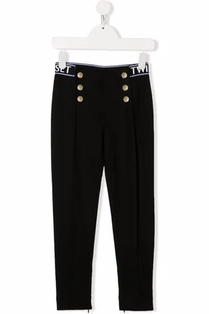 Twin-Set Logo waistband leggings