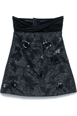 Des Phemmes Twisted-detail mini dress
