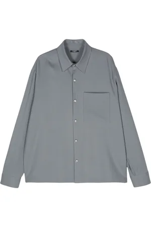 Balmain Embossed-buttons shirt