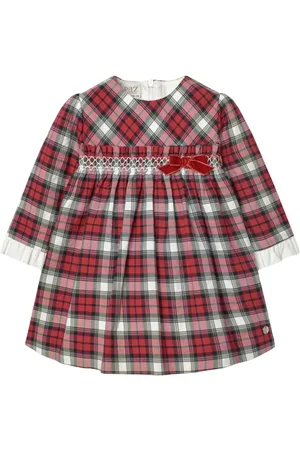 PAZ RODRIGUEZ Check-print dress