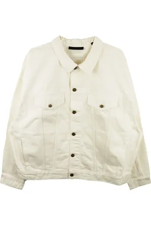 FEAR OF GOD Logo-appliqué denim shirt jacket