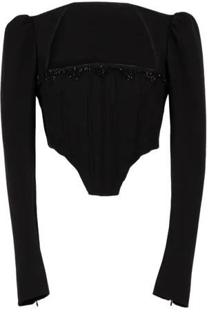 Twin-Set Bustier-neck top