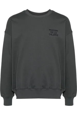 Musium Div. Embroidered-logo cotton sweatshirt