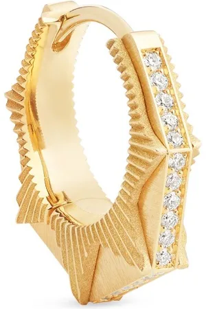 Marie Lichtenberg 18kt yellow small NYC diamond earring